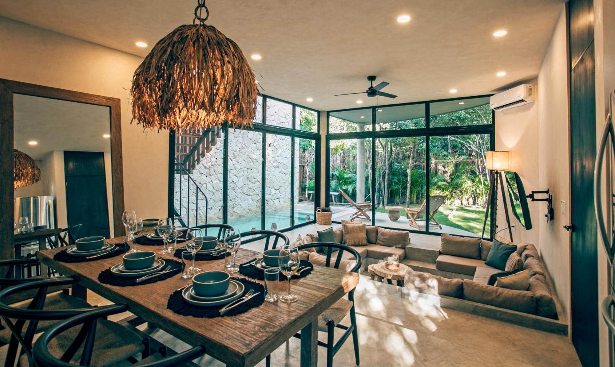 Jungle Boho Villa - Private Pool - Concierge 6B Τουλούμ Εξωτερικό φωτογραφία